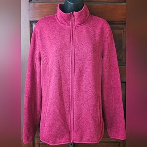 XL, Faded Glory, Magenta, Zip Up Hoodie